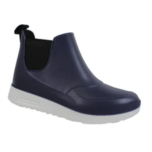 Yoki Womens Elastic Side short Rain Boot