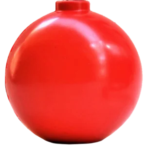 Christmas Ornament eDispenser Durable Rubber Chew Toy & Treat Dispenser