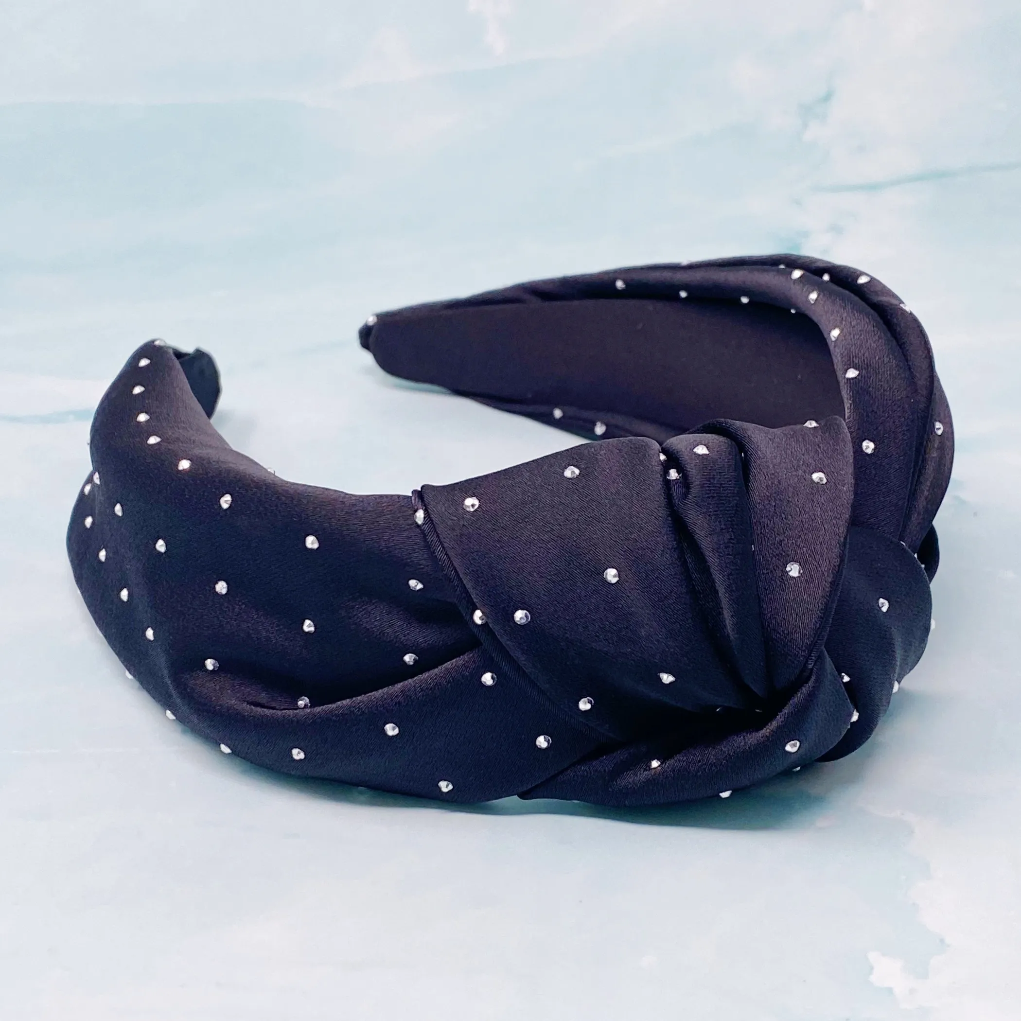 So Satin Knotted Headband - Image 3