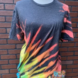 Rainbow Burst Tie Dye Blank Tee