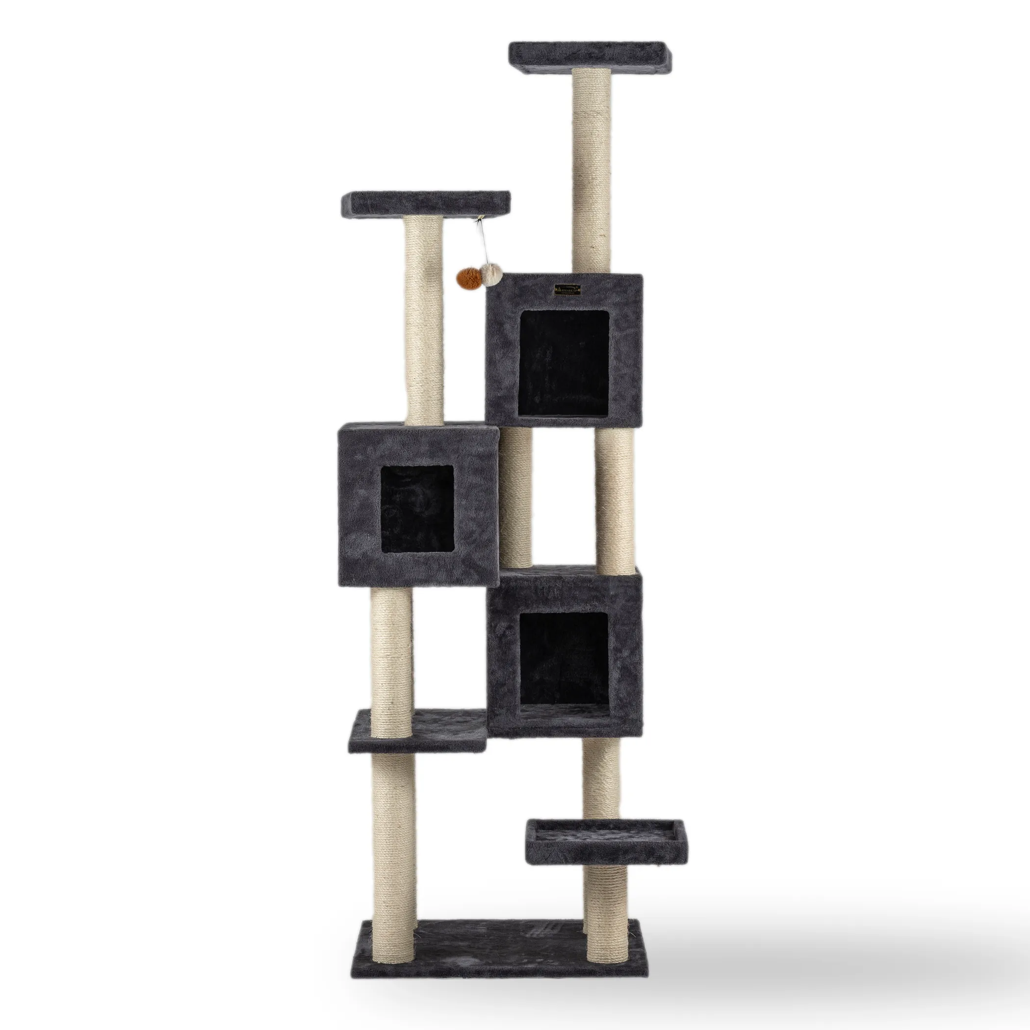 Griant Real Wood Cat Tower for Multiple Cats A8104 - Image 2