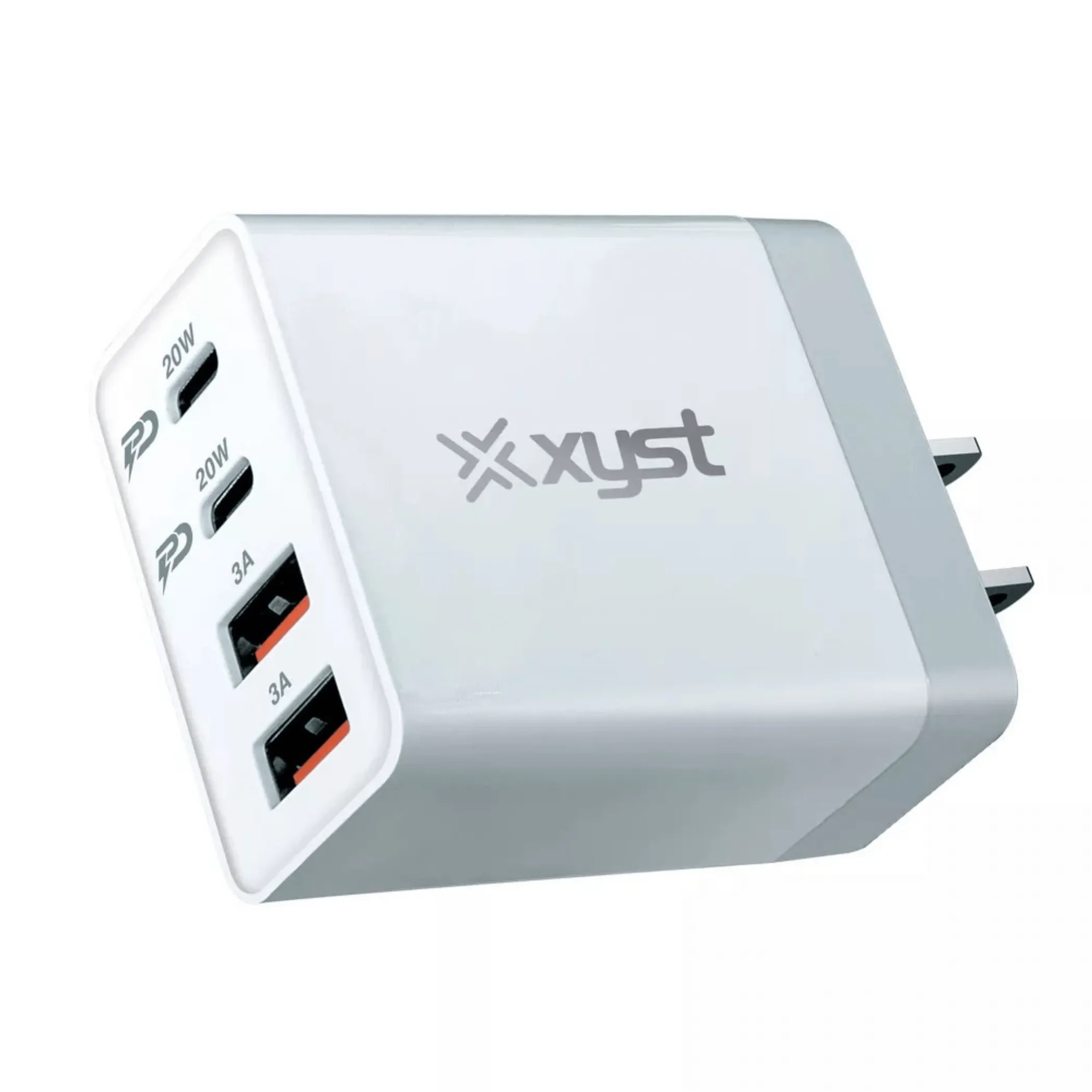 35-Watt 4-Port USB-A and USB-C Wall Charger - Image 2