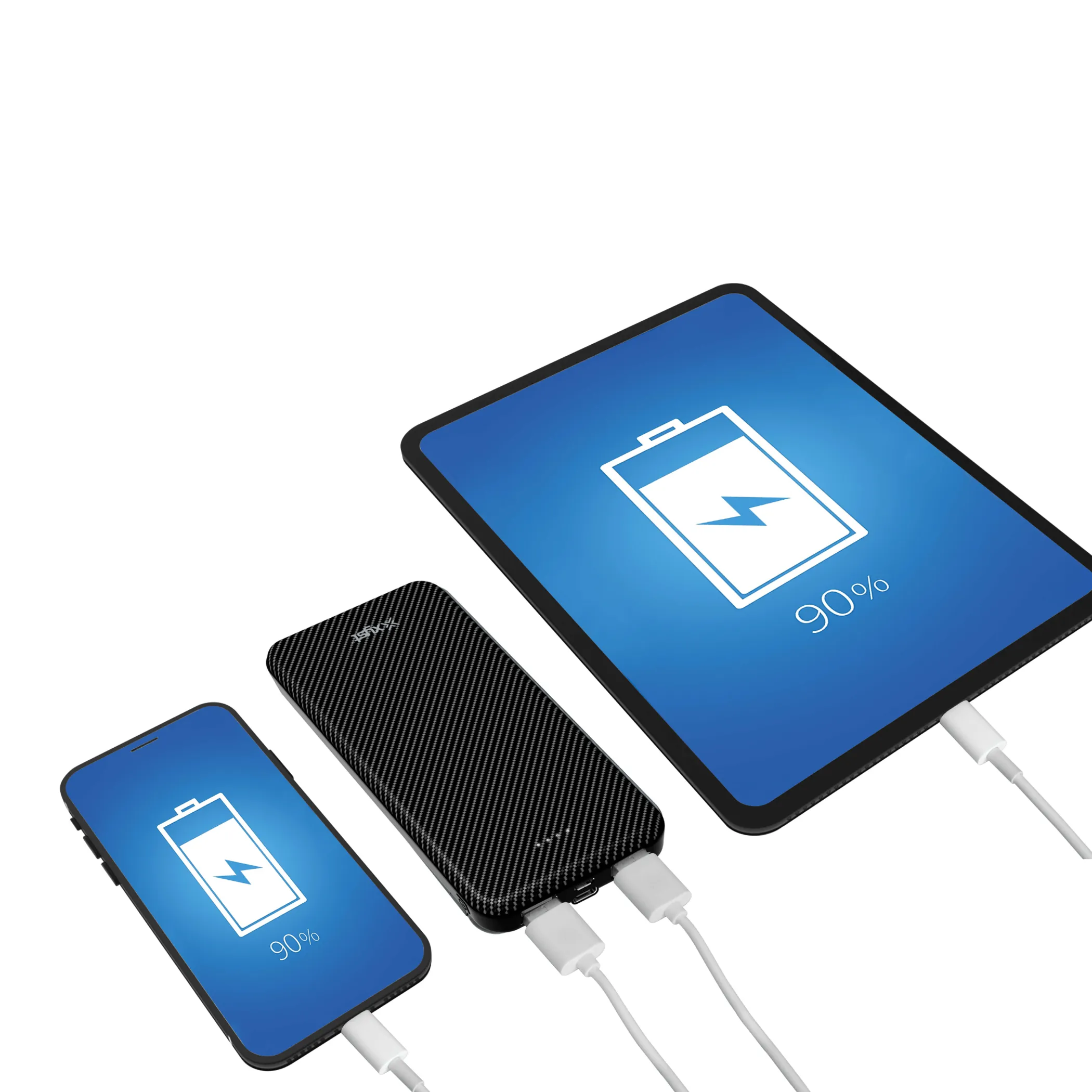 Super Slim 10000mAh Dual USB Power Bank - Image 5