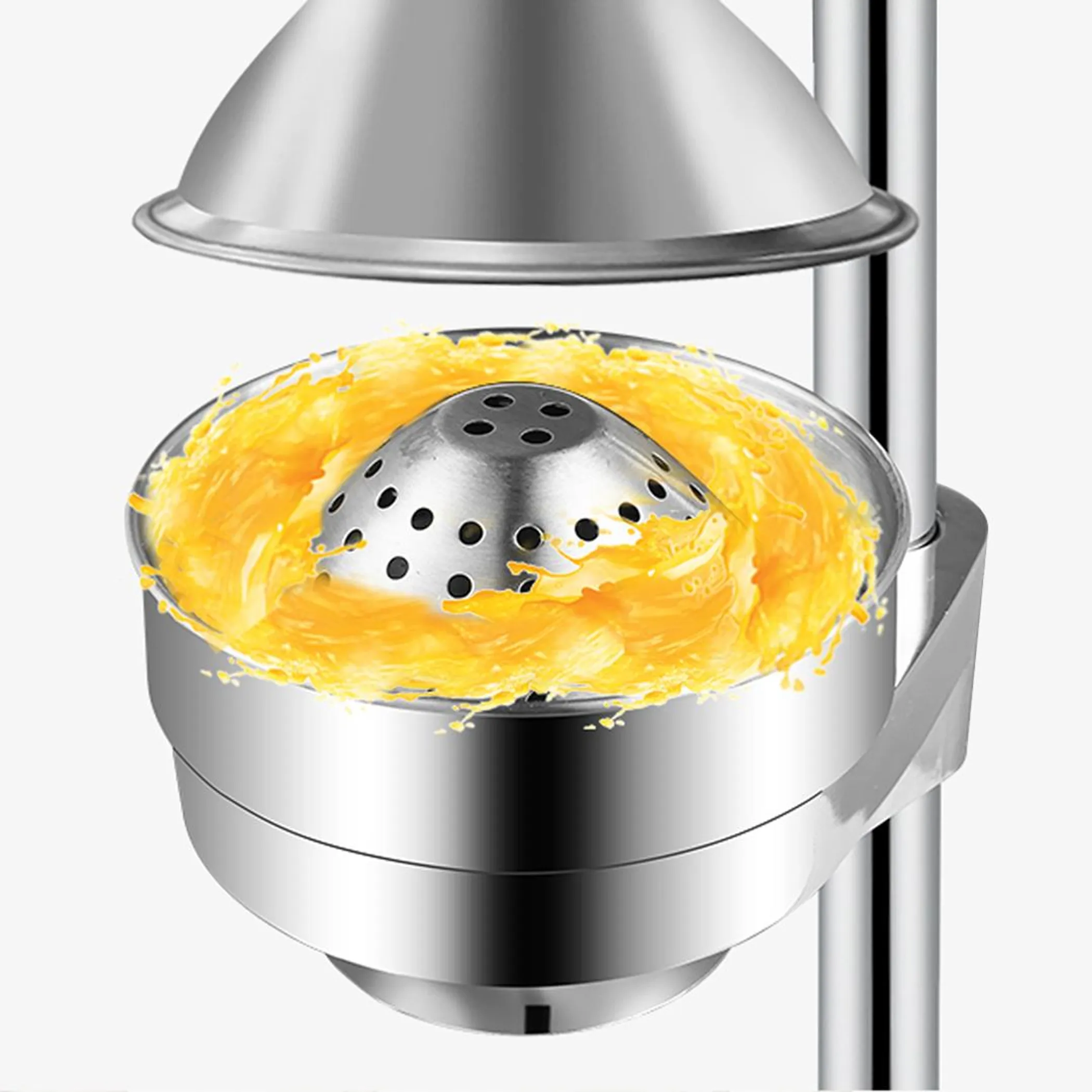 Manual Citrus Juicer Commercial Stainless Steel Hand Press Orange Juice ExtractorSqueezer - Image 5
