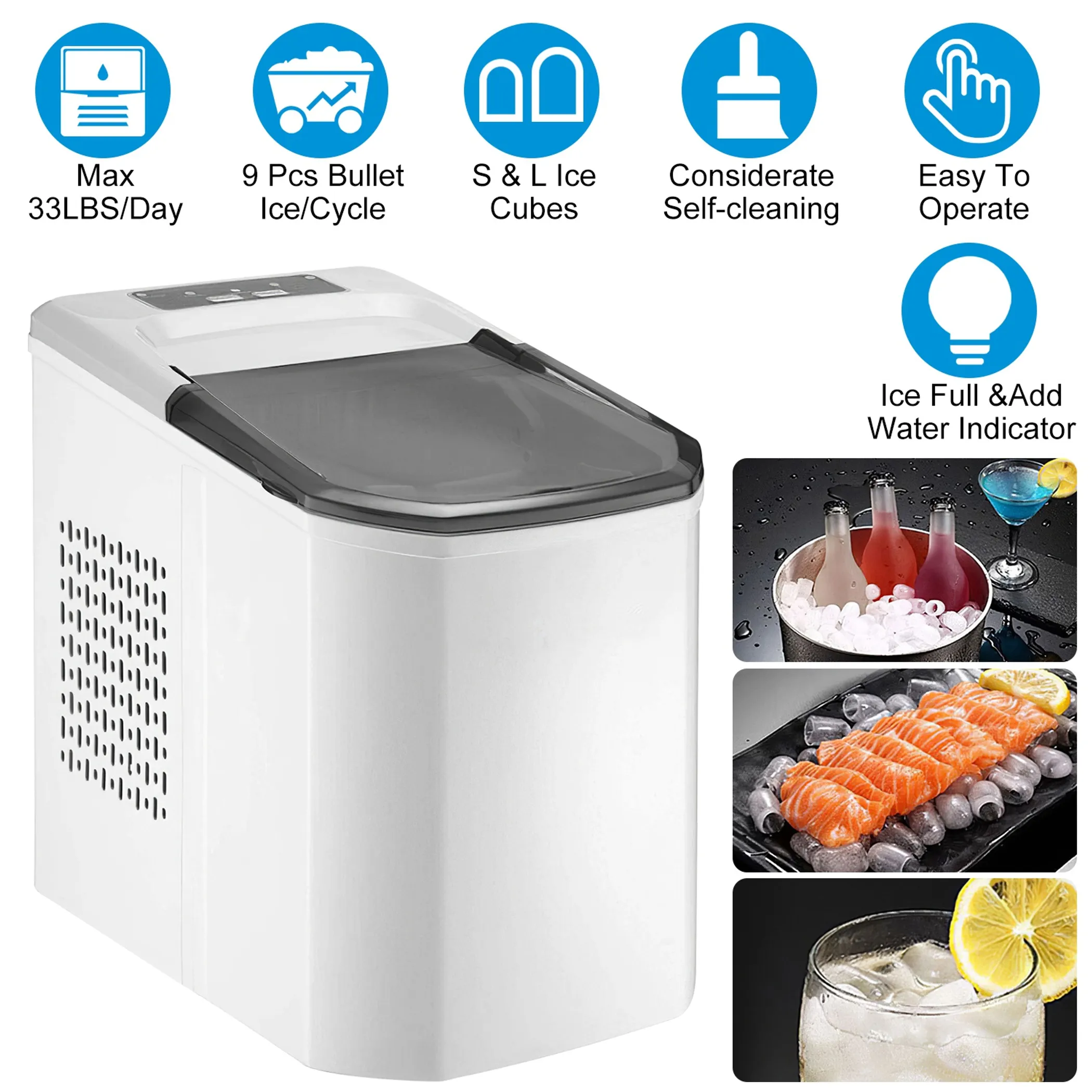 Electric Countertop Ice Maker - Image 4