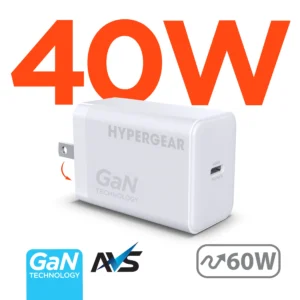 SpeedBoost 40W USB-C AVS Wall Charger