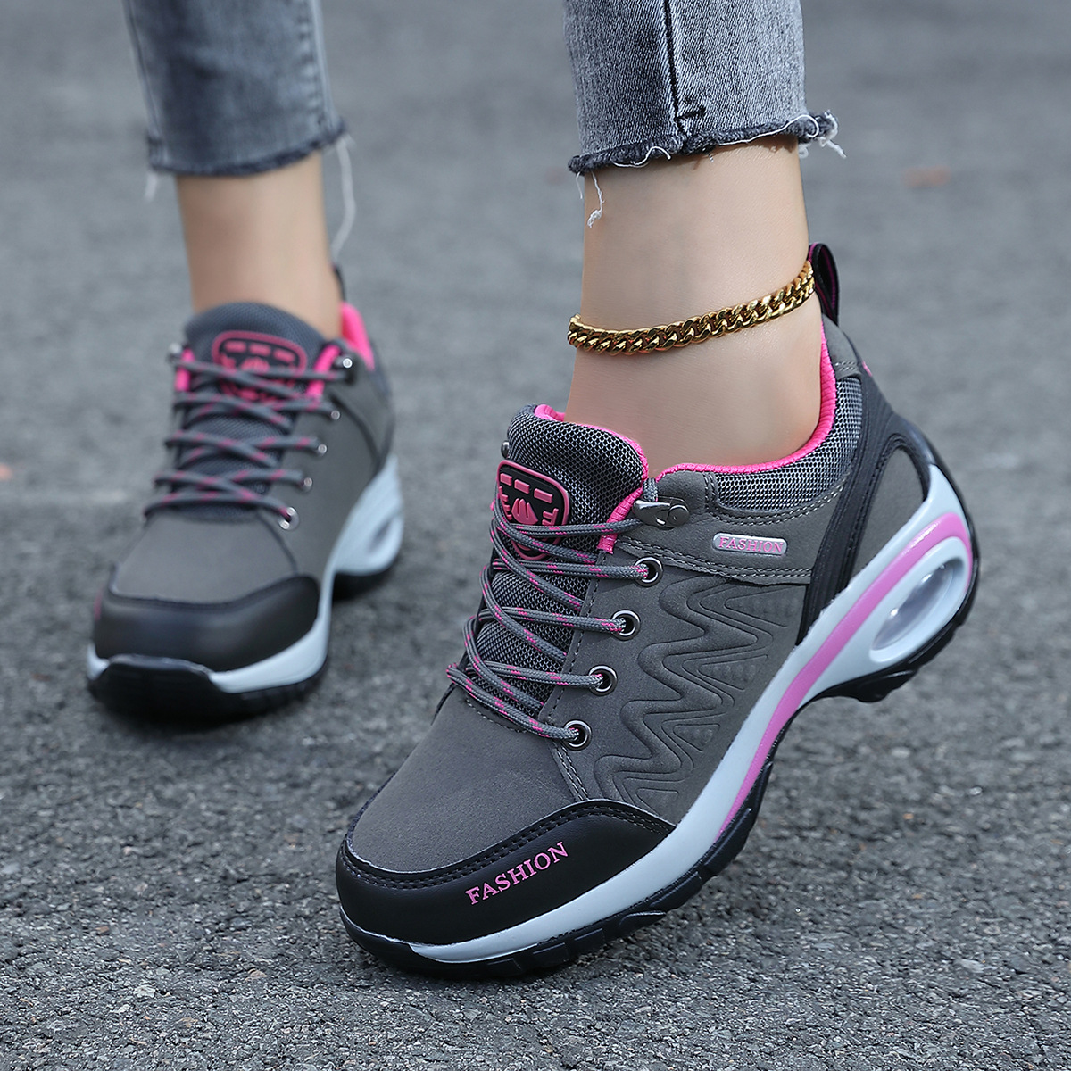 Women's Outdoor Hiking Shoes with Non-Slip Sole - Image 3