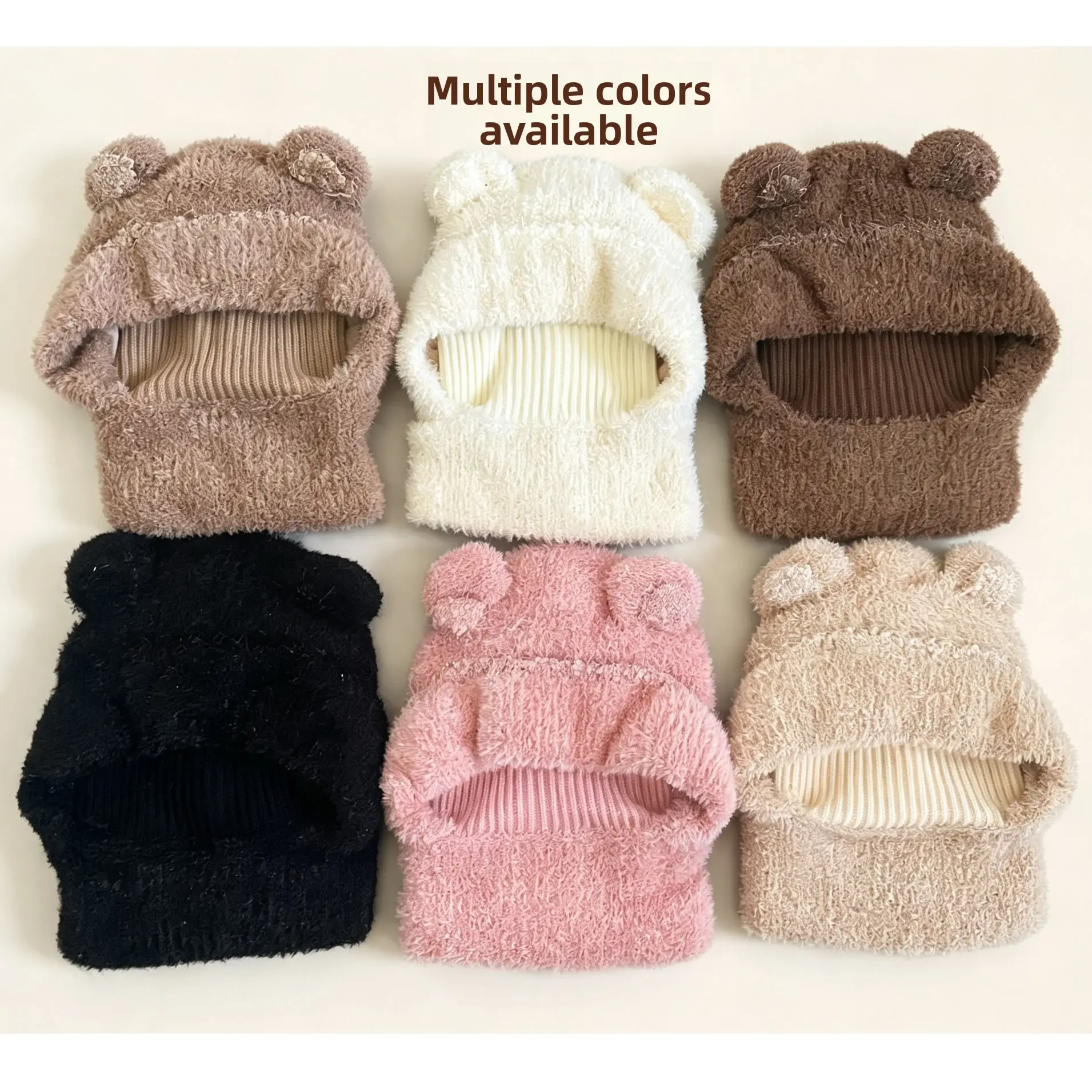 Fluffy Knitted Beanie for Women - Image 4