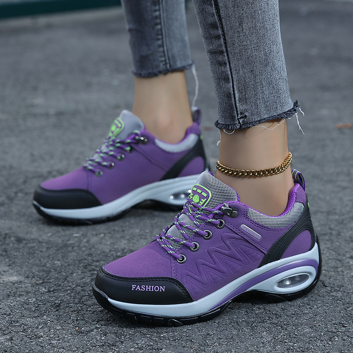 Women's Outdoor Hiking Shoes with Non-Slip Sole - Image 4